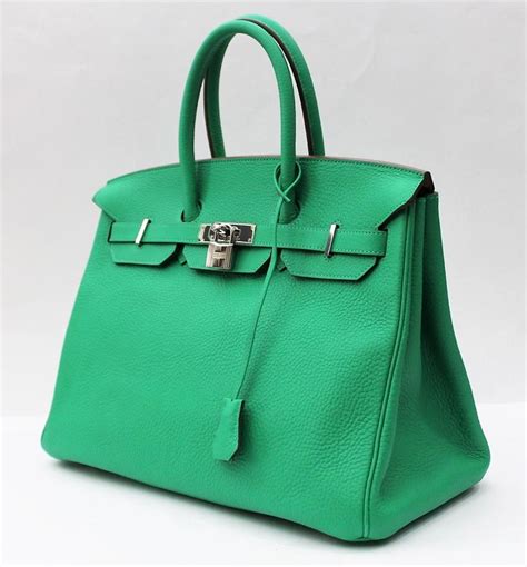 mint green hermes bag|what color is hermes green.